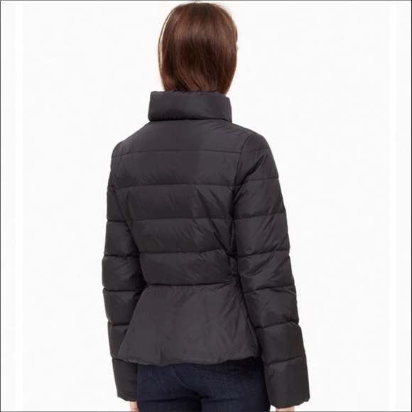 SOLD / 🆕Kate Spade Peplum Puffer Jacket NWT - Picture 4 of 8